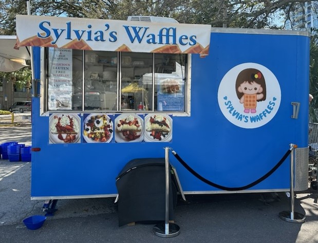 Sylvia's Waffles Cart